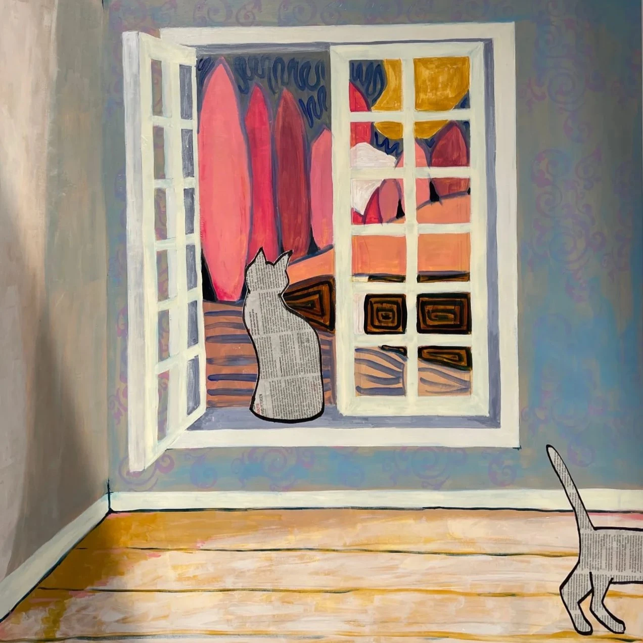 Painting by Fru B
